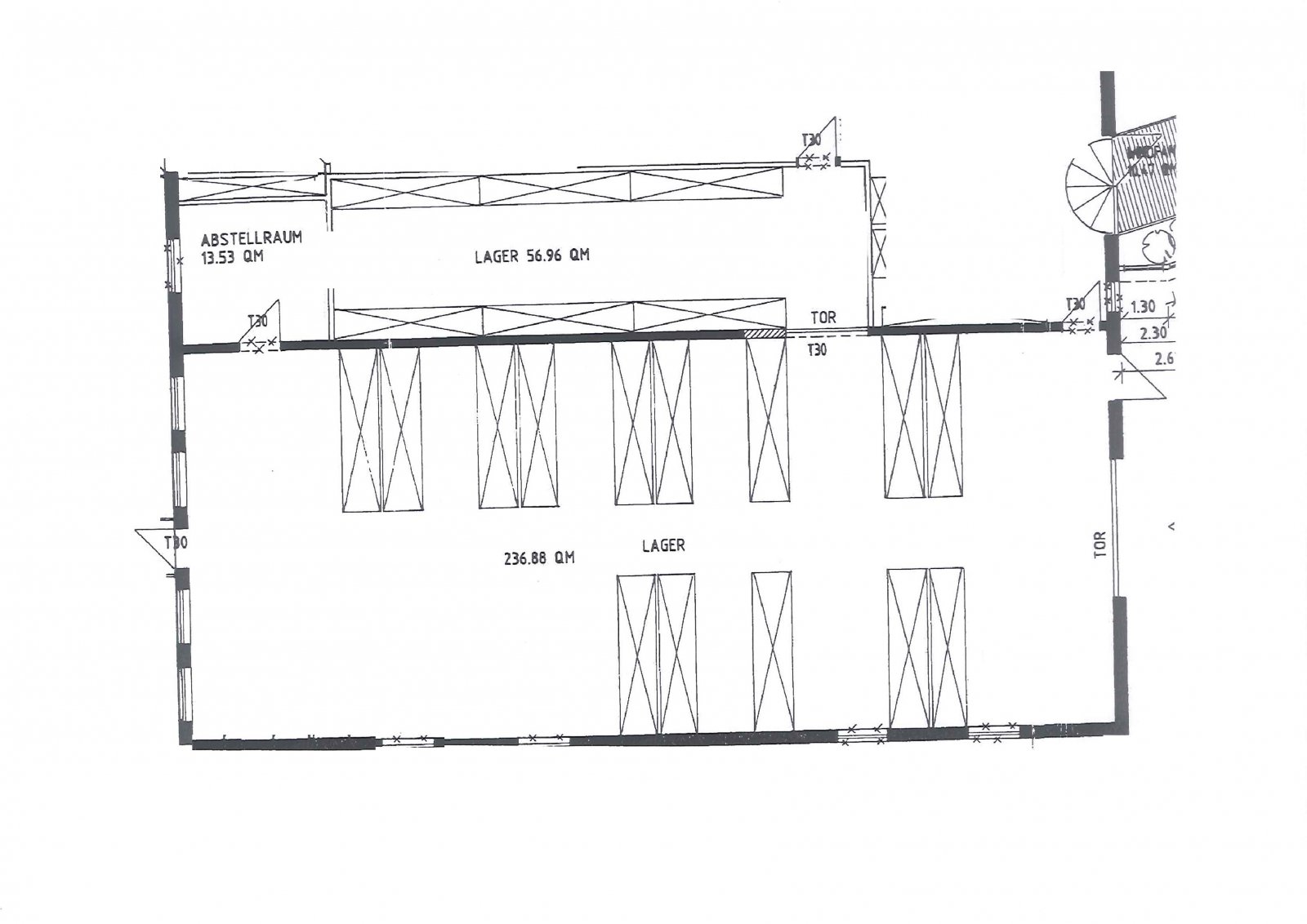 Grundrissplan